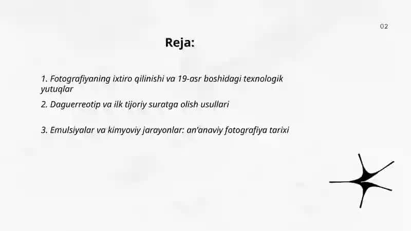 Fatogirafiya tarixi va janirlari 2