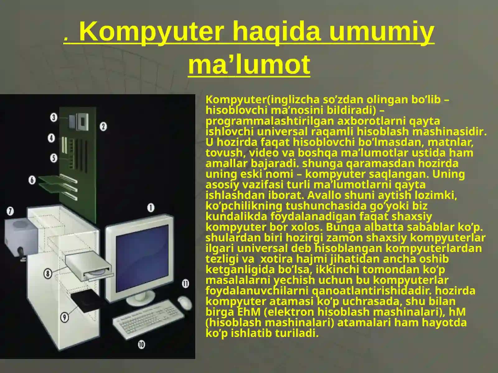 Zamonaviy shaxsiy kompyuterlar va ularning rivojlanishi 2