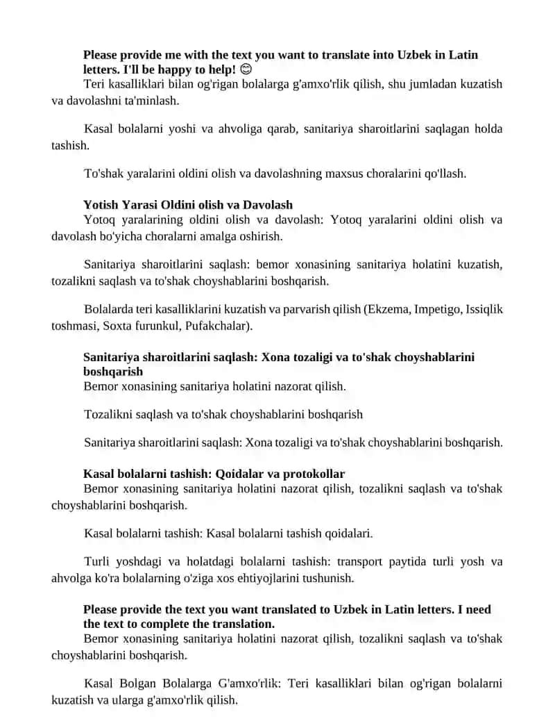 Teri kasalliklari davolovchi vositalar va tashish usullari 2
