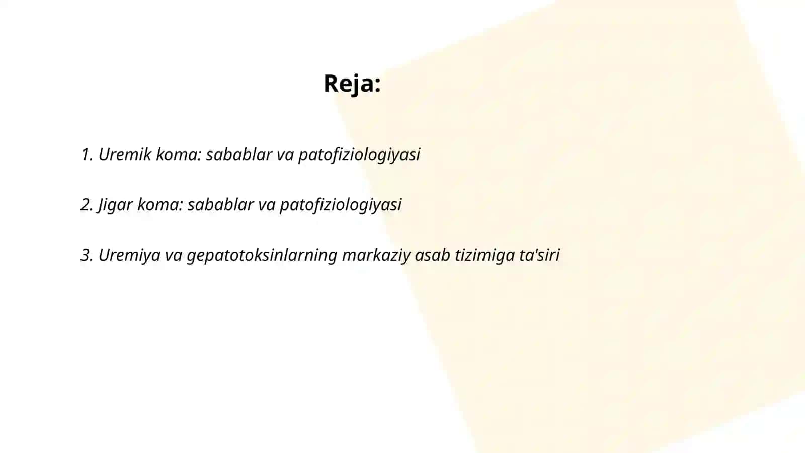 Tez tibbiy yordam 2