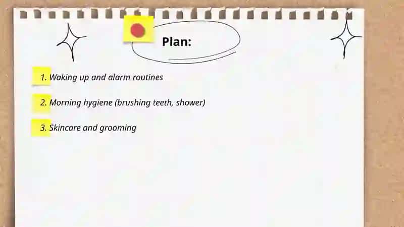 Daily routine 2