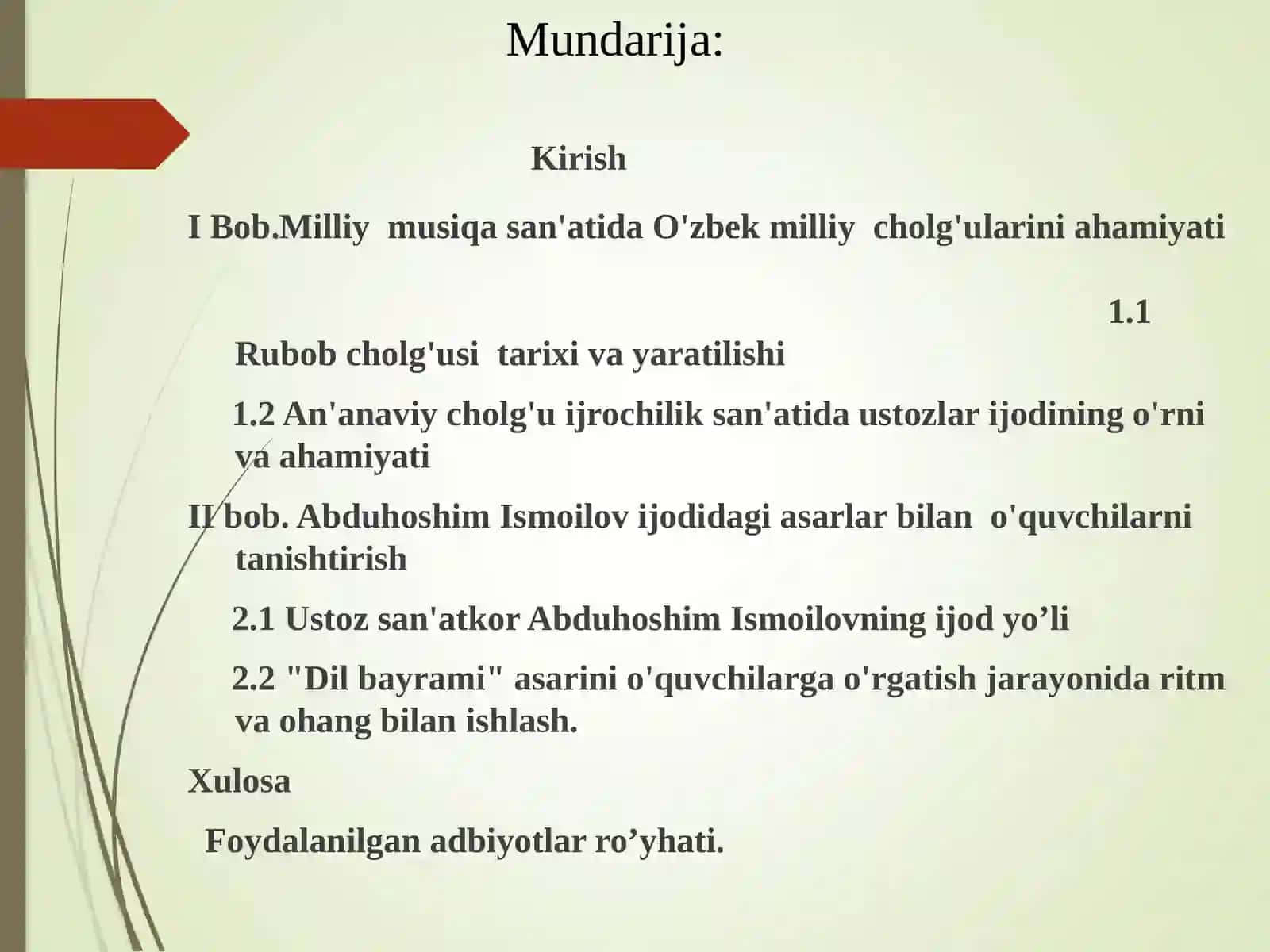 "Dil bayrami" asarini o’rgatish metodikasi 2