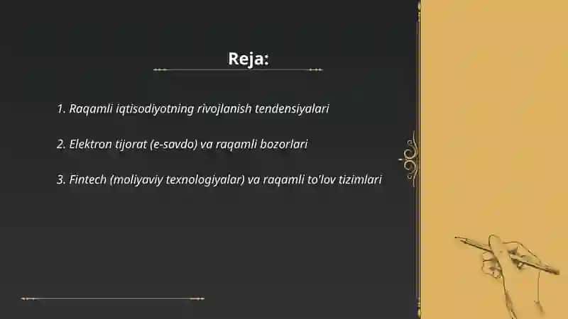 Raqamli Iqtisodiyot 2