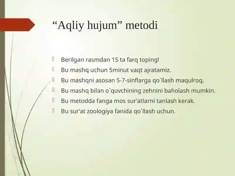 Interfaolmetodlar 2