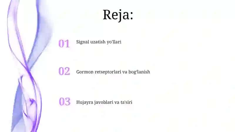 Gormonlarning nishon hujayralarga tasir mexanizmi 2