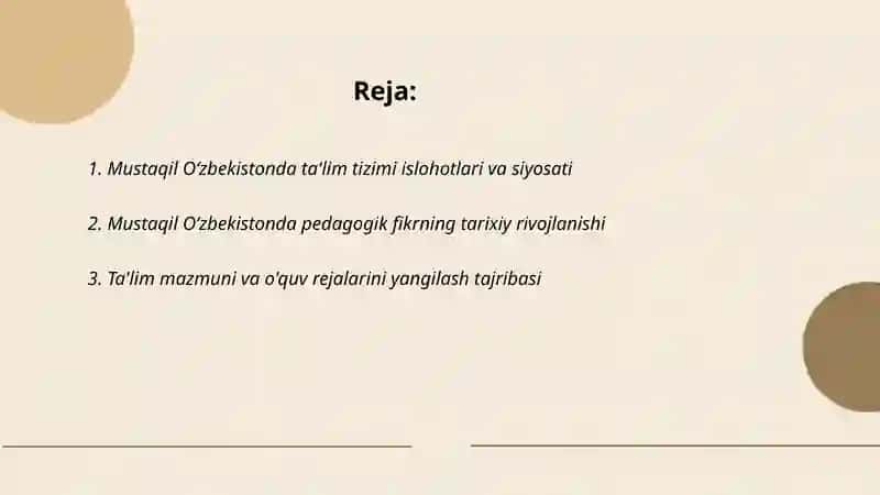 Mustaqil ózbekistonda ta'lim va pedagogik fikr taraqqiyoti 2