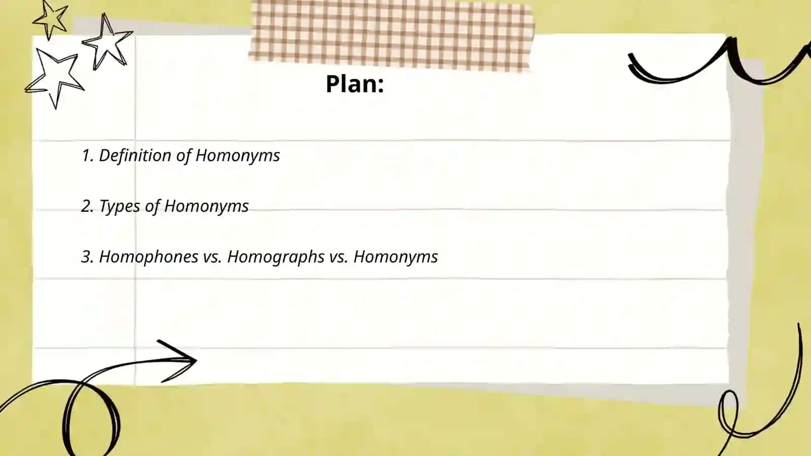 Homonyms 2