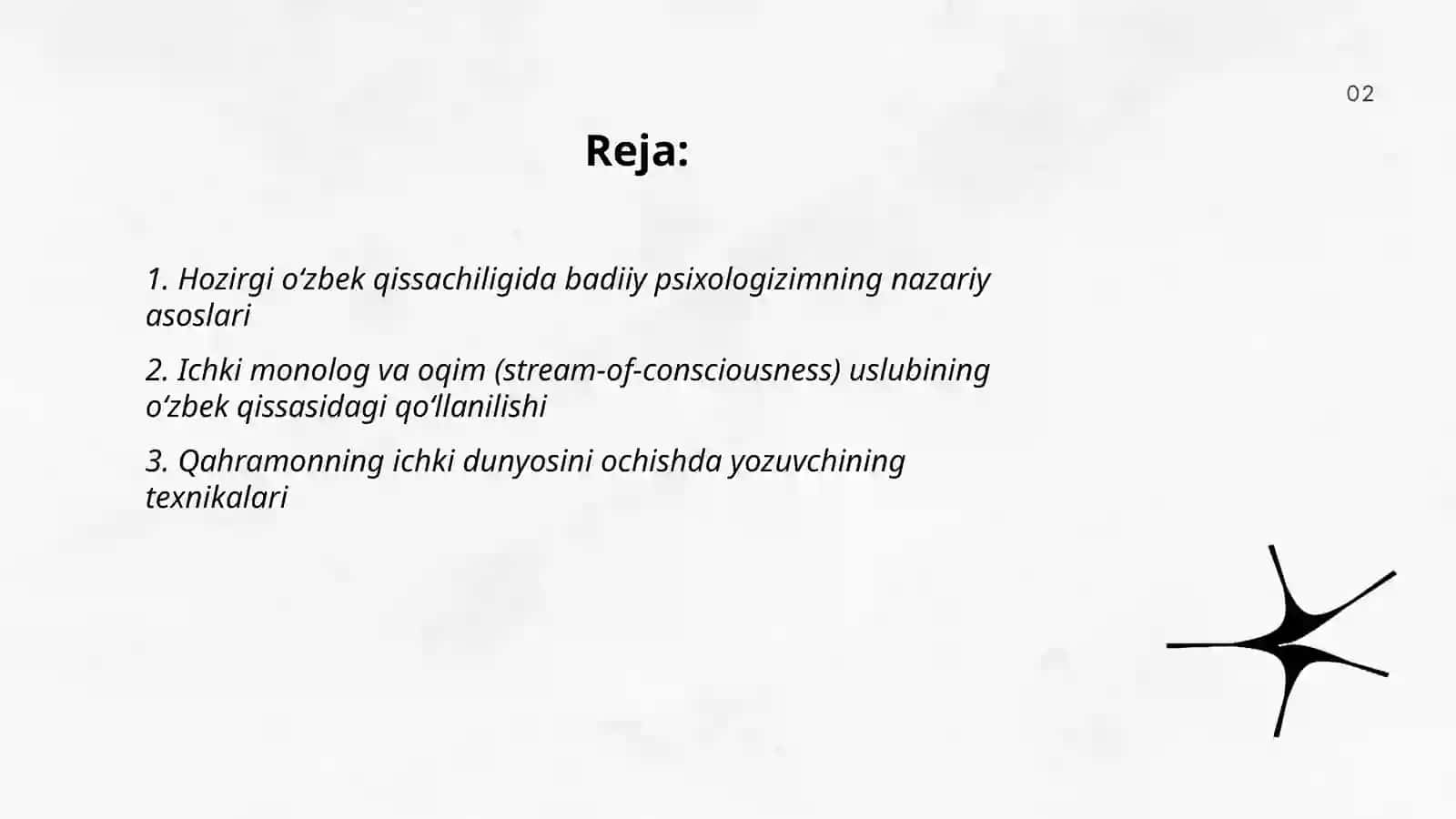 Hozirgi oʻzbek qissachiligida badiiy psixologizimning nazariy asoslari 2