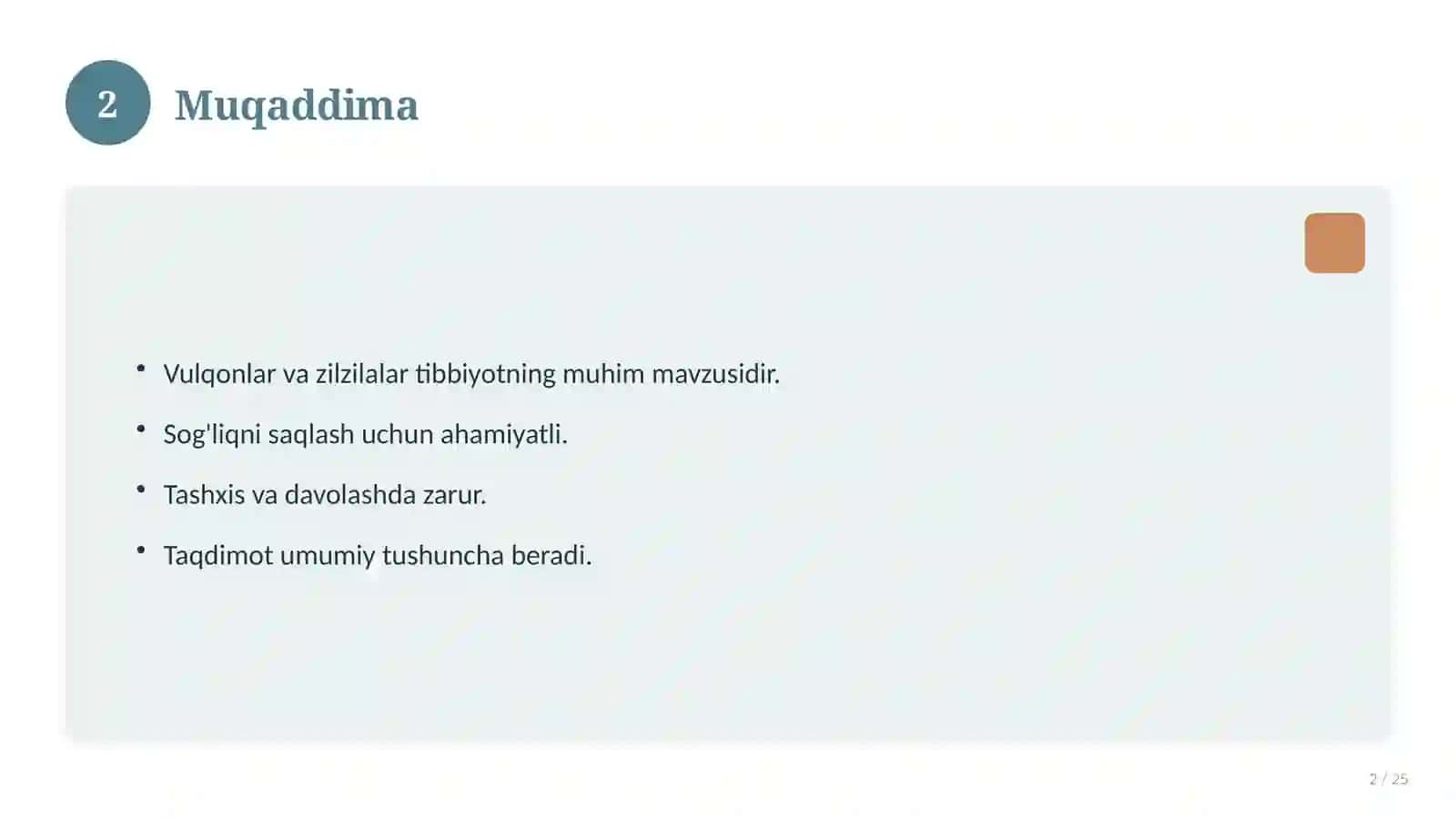 Vulqonlar va zilzilalar 2