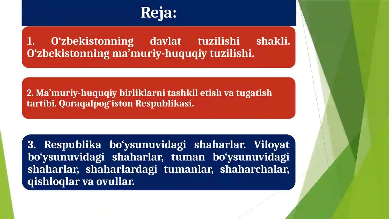 Oʻzbekistonning ma’muriy-hududiy tuzilishi 2