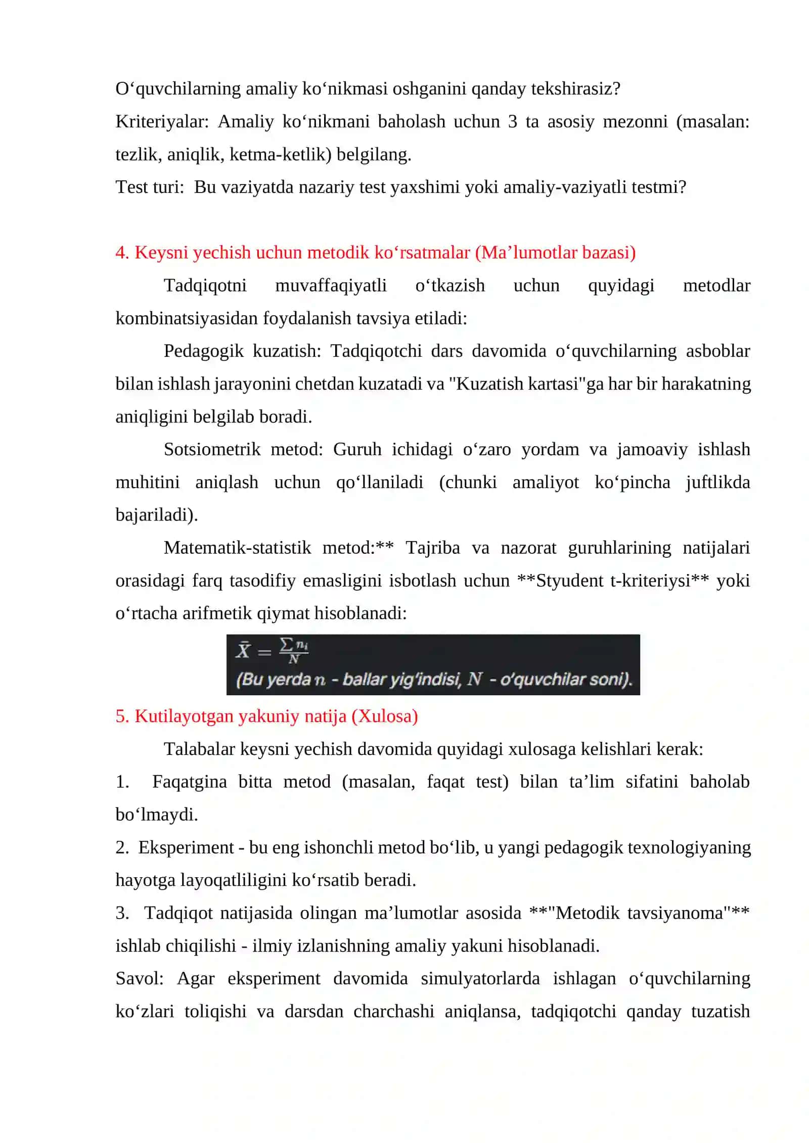 KEYS-STADI: "INNOVATSION TA’LIM MUHITINI YARATISH VA UNING SAMARADORLIGINI BAHOLASH" 2