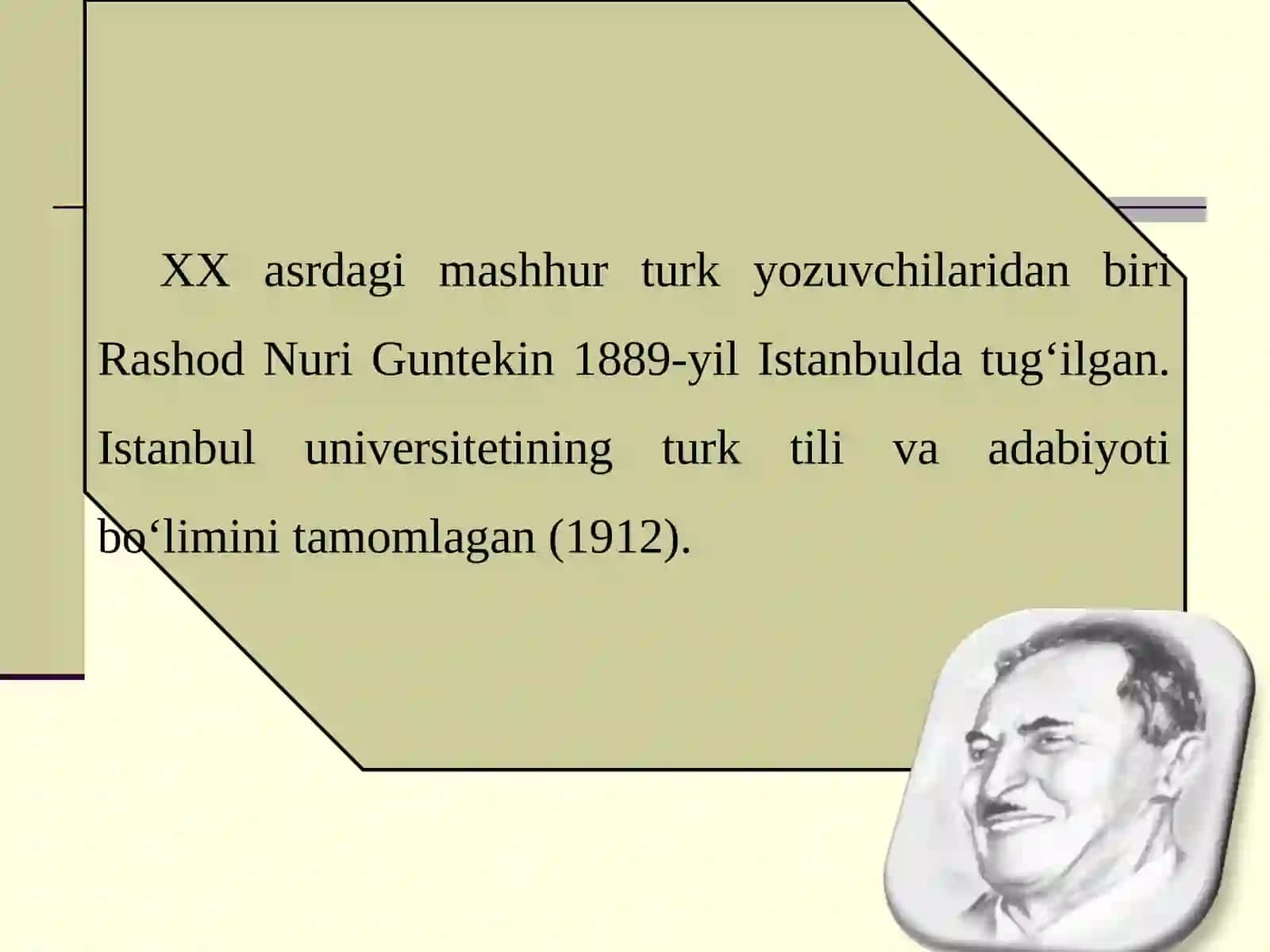 11-sinf Rashod Nuri Guntekin hayoti va ijodi 2