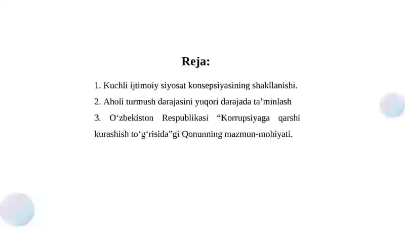 O‘zbekiston Respublikasidagi  ijtimoiy o‘zgarishlar 2