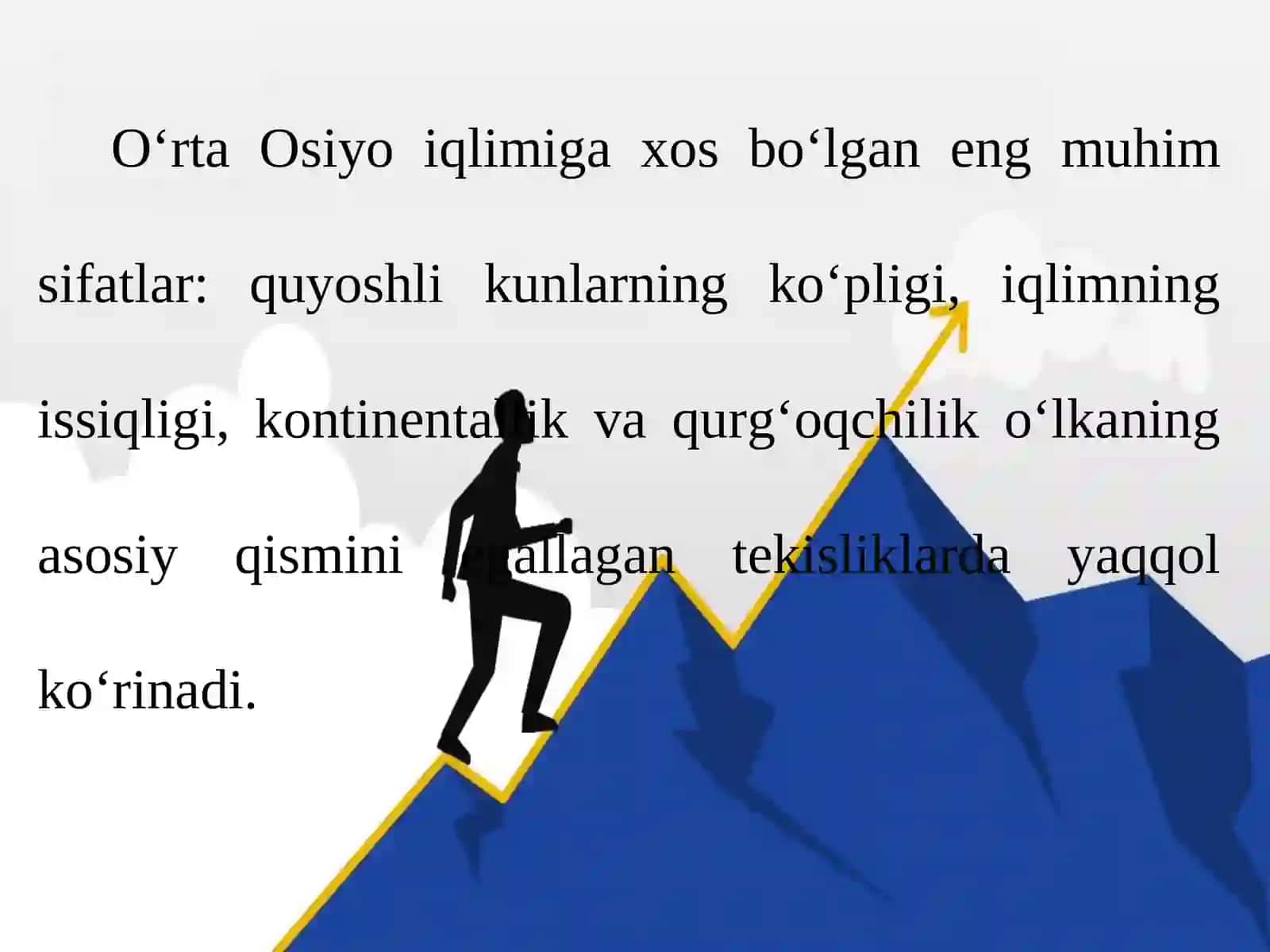 O‘rta osiyo tog‘larining iqlimi 2