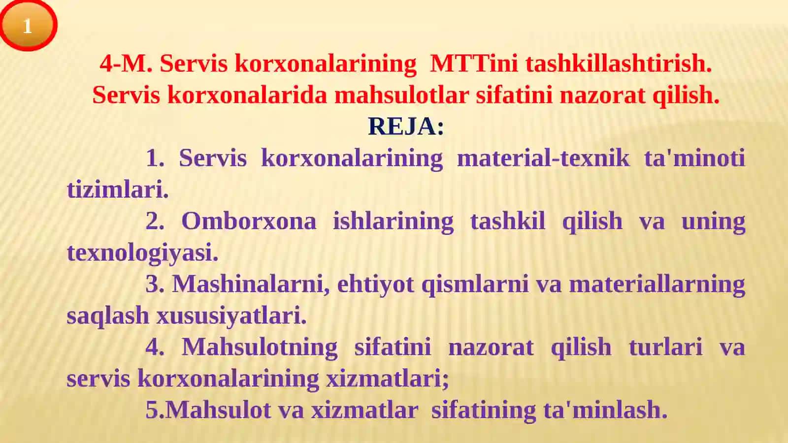 Qishloq xo‘jaligi texnikalaridan foydalanish va texnik servis 2