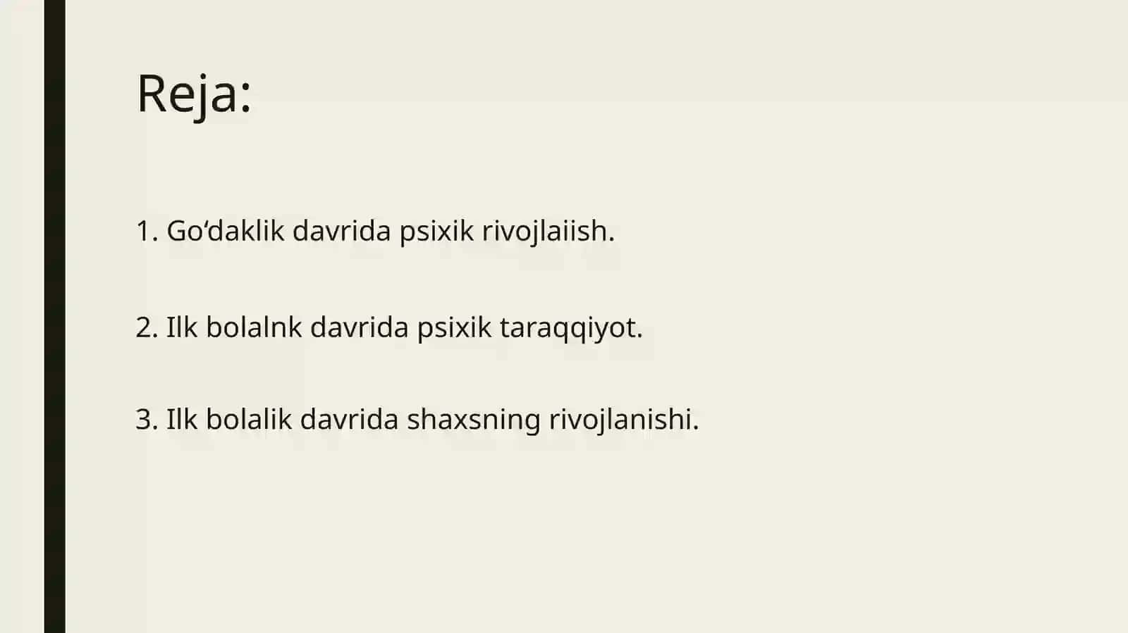 Go‘daklik davrida harakat funksiyalari va predmetlar bilan harakatlanishni rivojlanishi 2