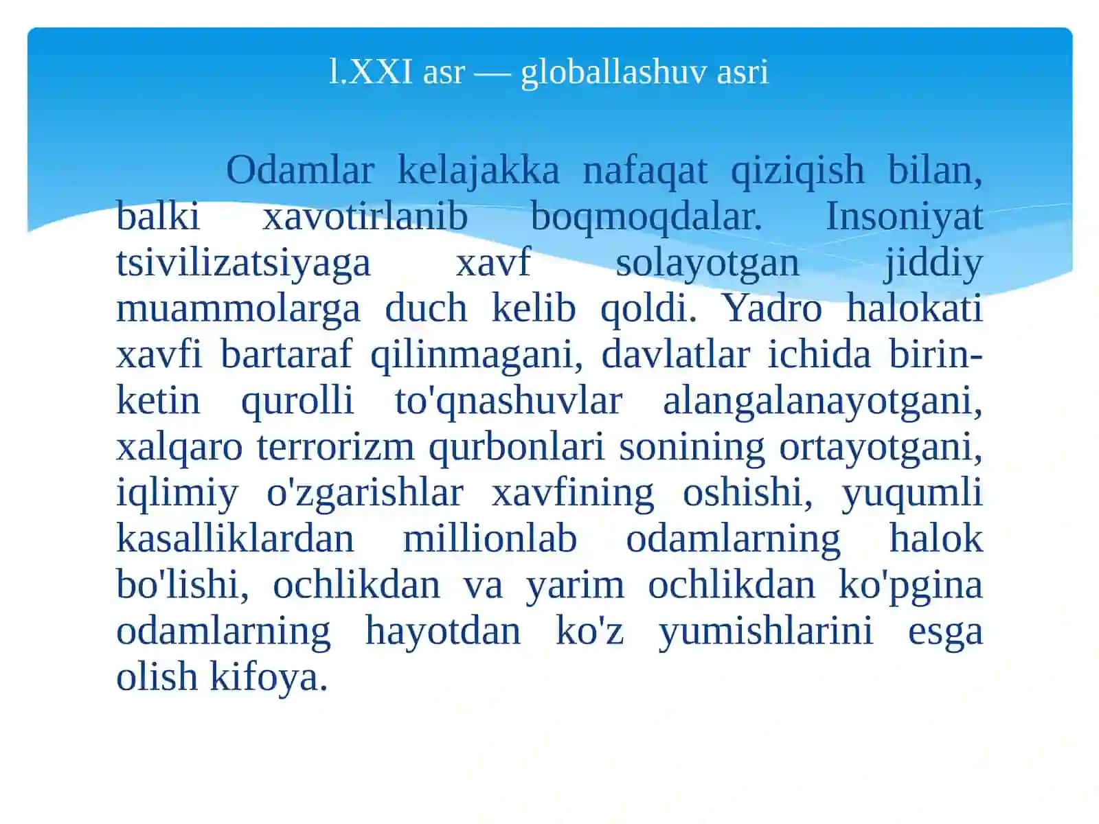 GLOBALLASHUV, YANGI DUNYO TARTIBOTI VA XALQARO HUQUQ 2