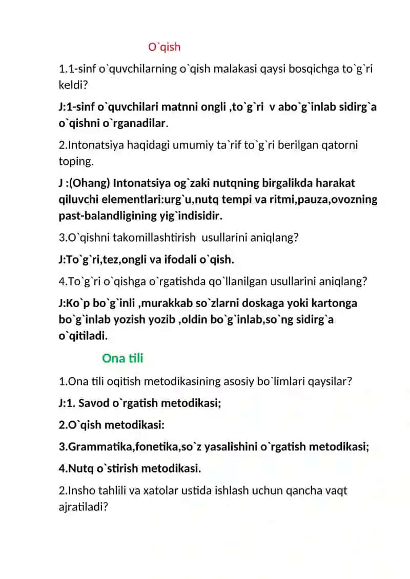 Ma`rifat jurnali 8-son attestatsiya savollari 2