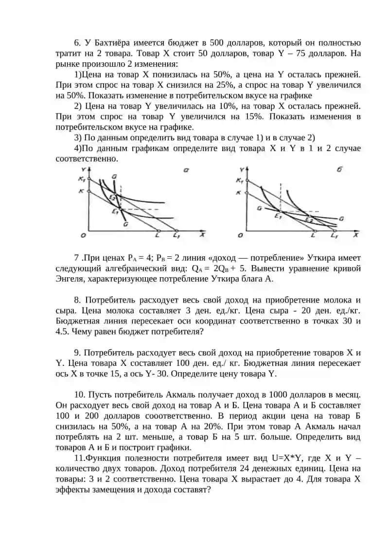 Эффект дохода и эффект замещения 2