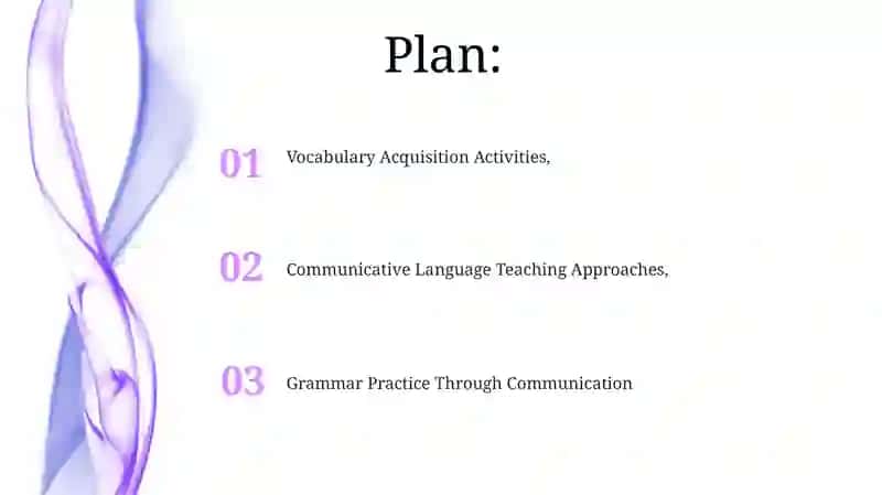 Communicative methods in teaching vocabulary and grammar with activities applied 2