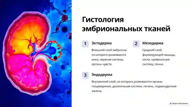 Гистология эмбриональных тканей 2