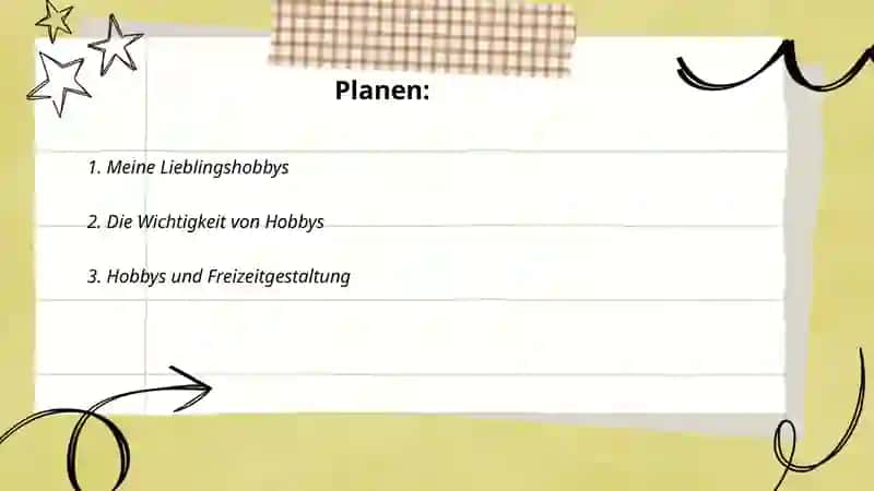 Meine Lieblingshobbys 2