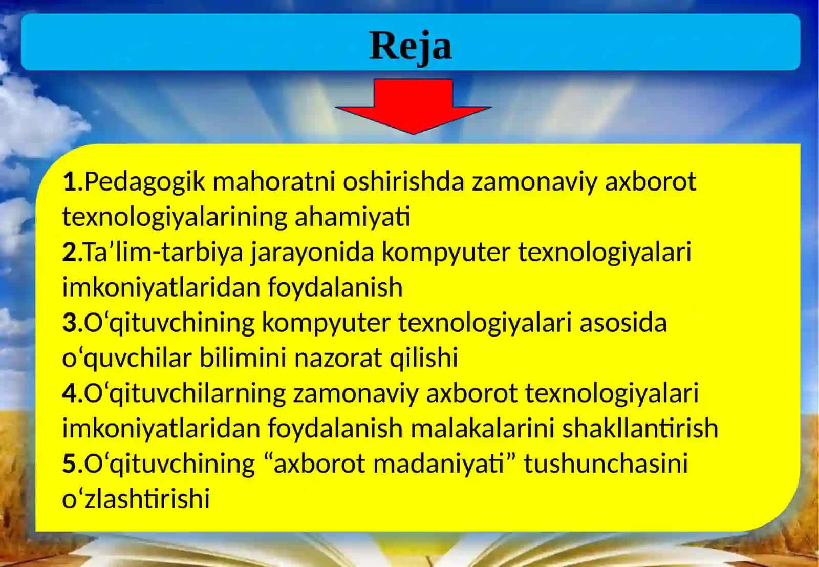 O‘qituvchining kompyuter texnologiyalari asosidagi faoliyati 2
