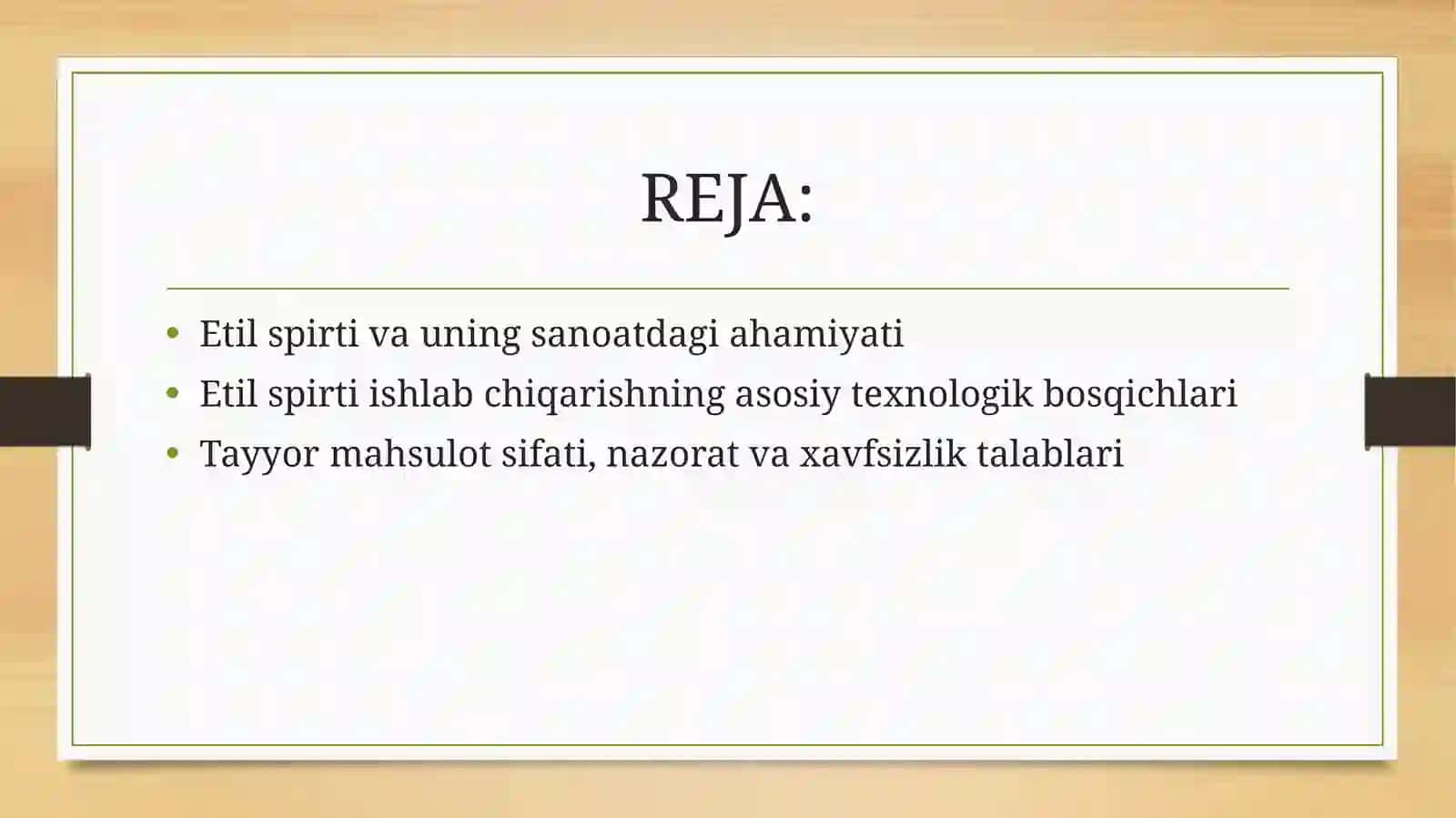 etilspirti ishlab chiqarish umumiy texnologiyasi 2