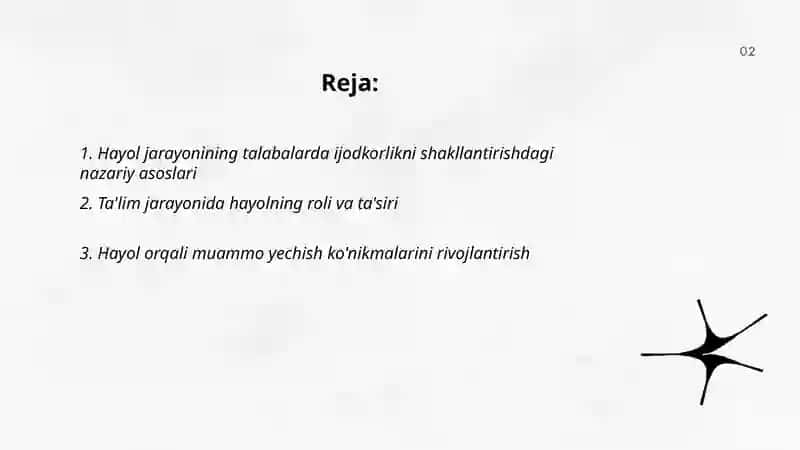 Hayol jarayonining ahamiyati 2