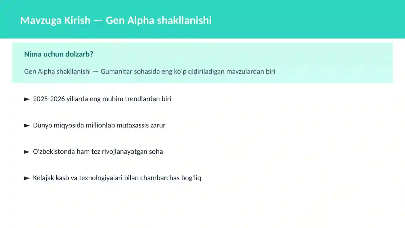 Gen Alpha shakllanishi 2