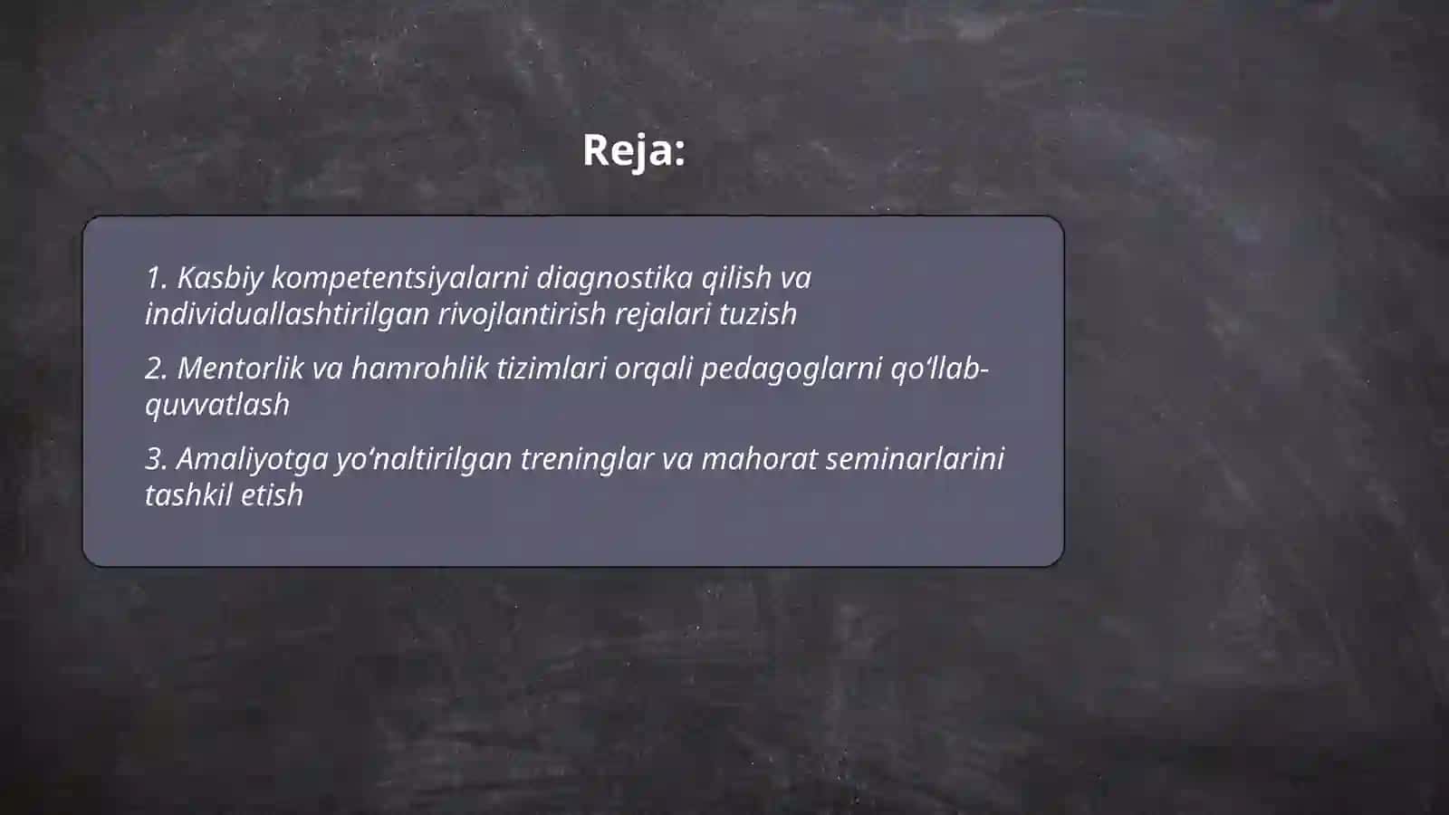 Pedagogik kasbiy rivojlantirishni ta'minlash usullari 2