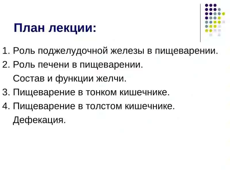 Физиология пищеварения 2