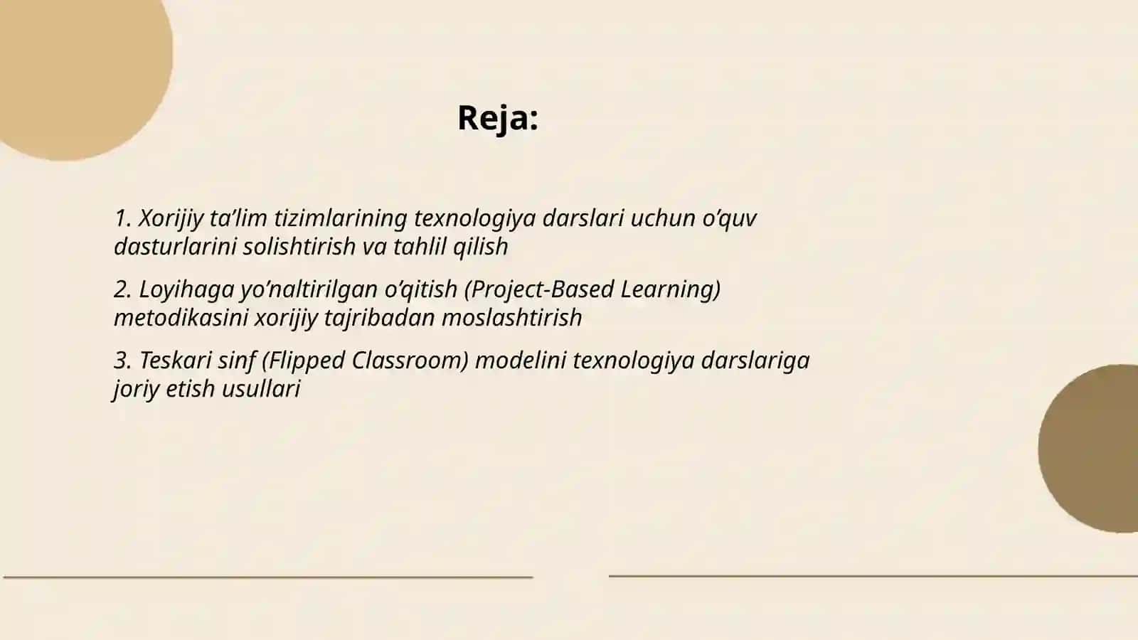 Texnologiyadarslaridaxorijiytalimtizimidanfoydalanishningmetodvausullari 2
