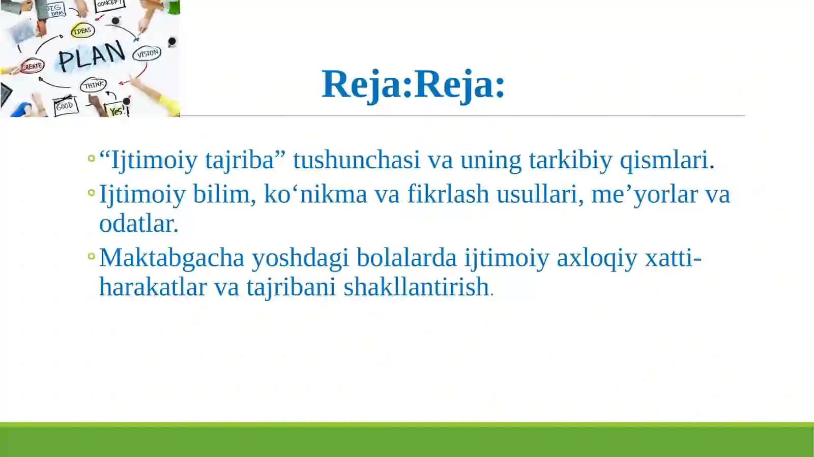 Maktabgacha yoshdagi bolalarda ijtimoiy tajribani shakllantirish 2