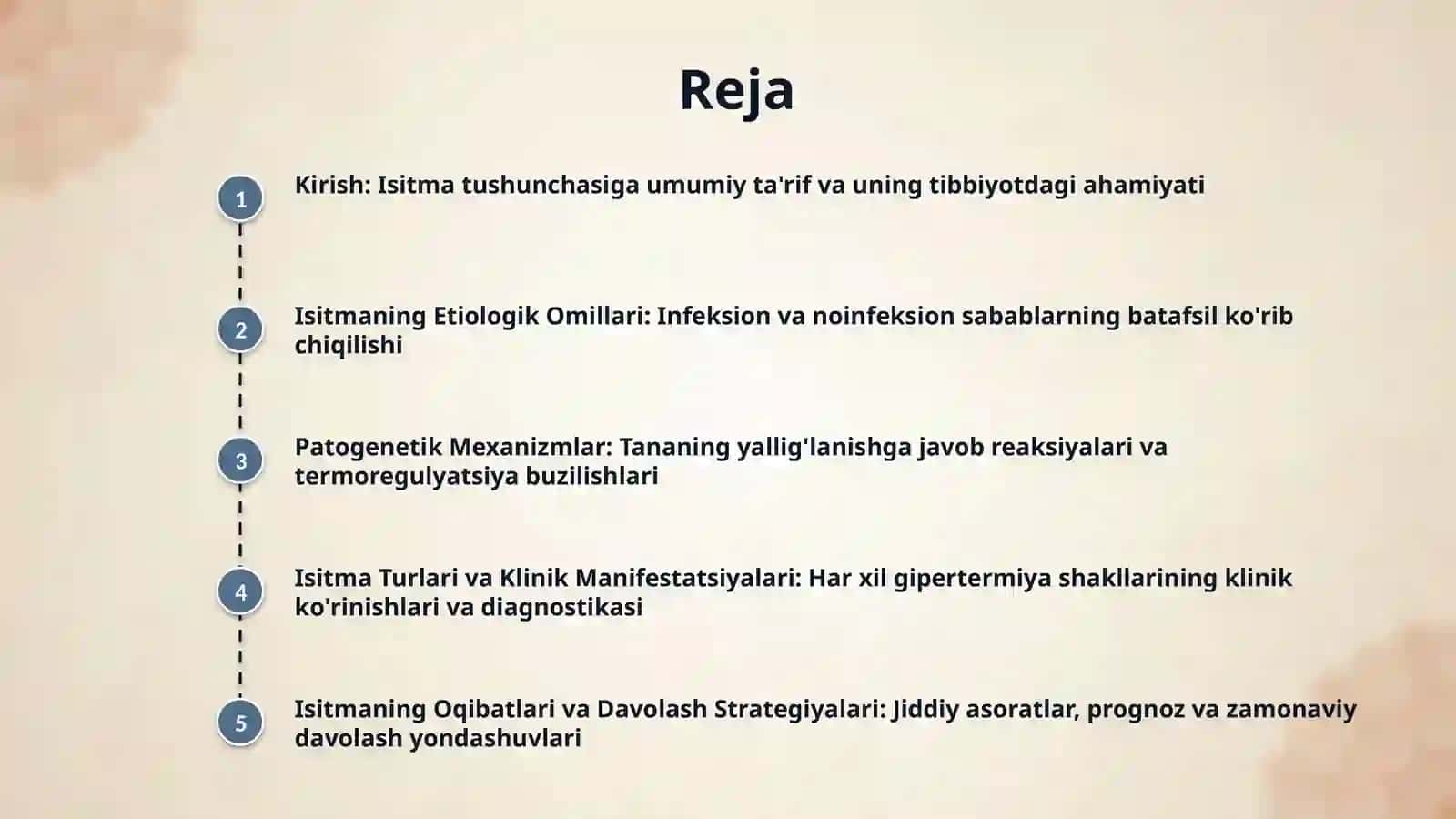 Isitmaning etiologiyasi va patogenezi, turlari, oqibatlari. 2