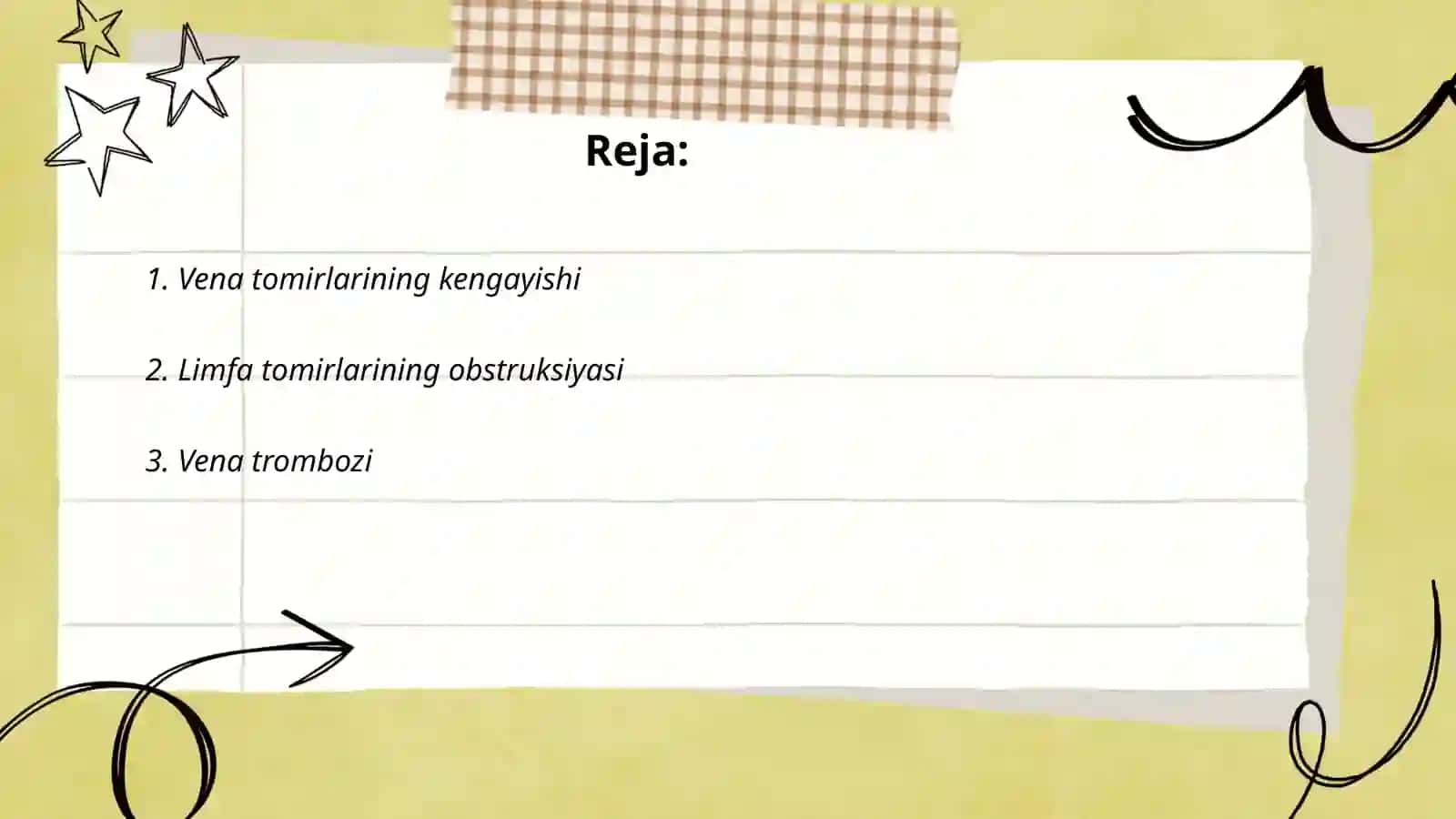 Vena va limfa tomirlari patologiyasi 2