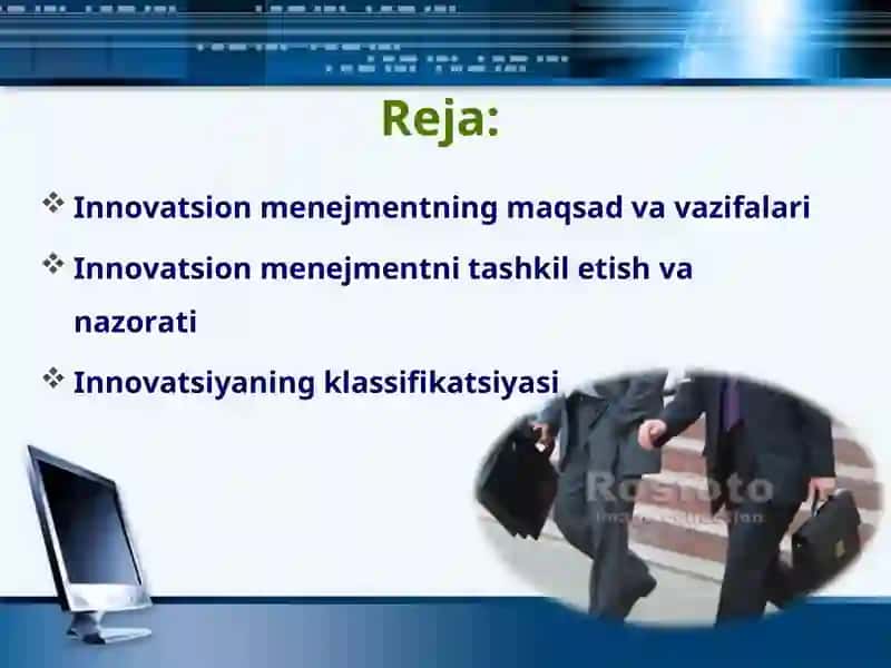 Zamonaviy innavatsion strategiyalar va innavatsiyalar marketingi 2