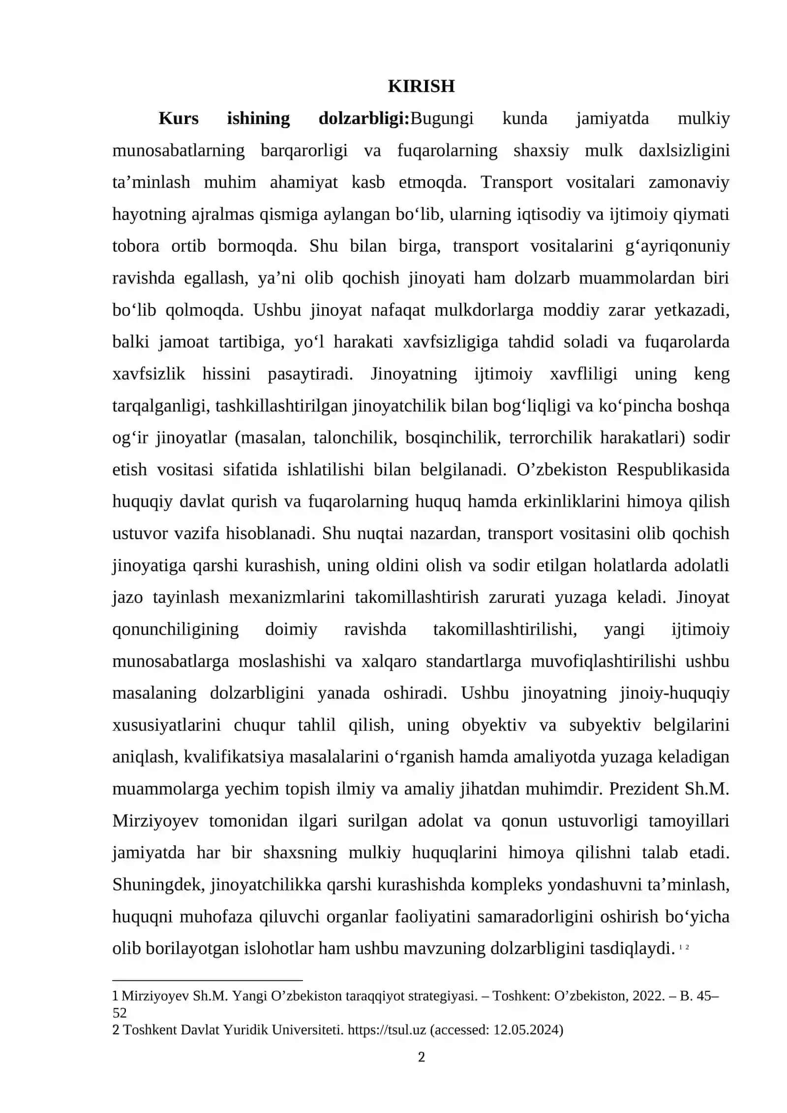 TRANSPORT VOSITASINI OLIB QOCHISHNING JINOIY-HUQUQIY XUSUSIYATLARI 2