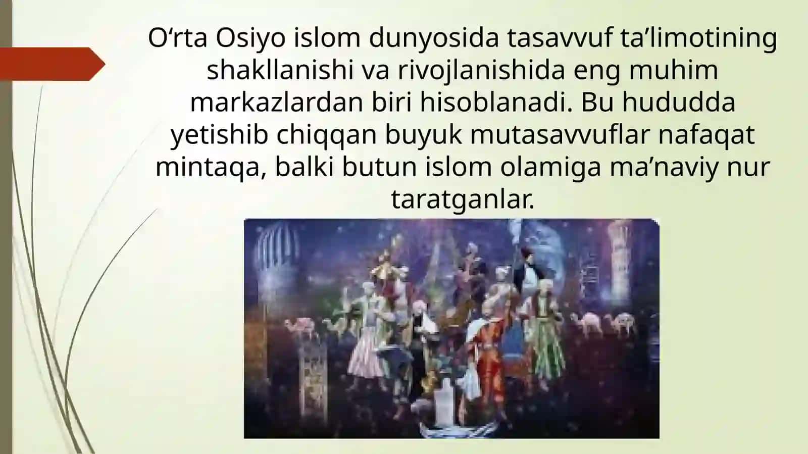 O'rta Osiyoning buyuk mutasavvuflari va ularning ilmiy merosi 2