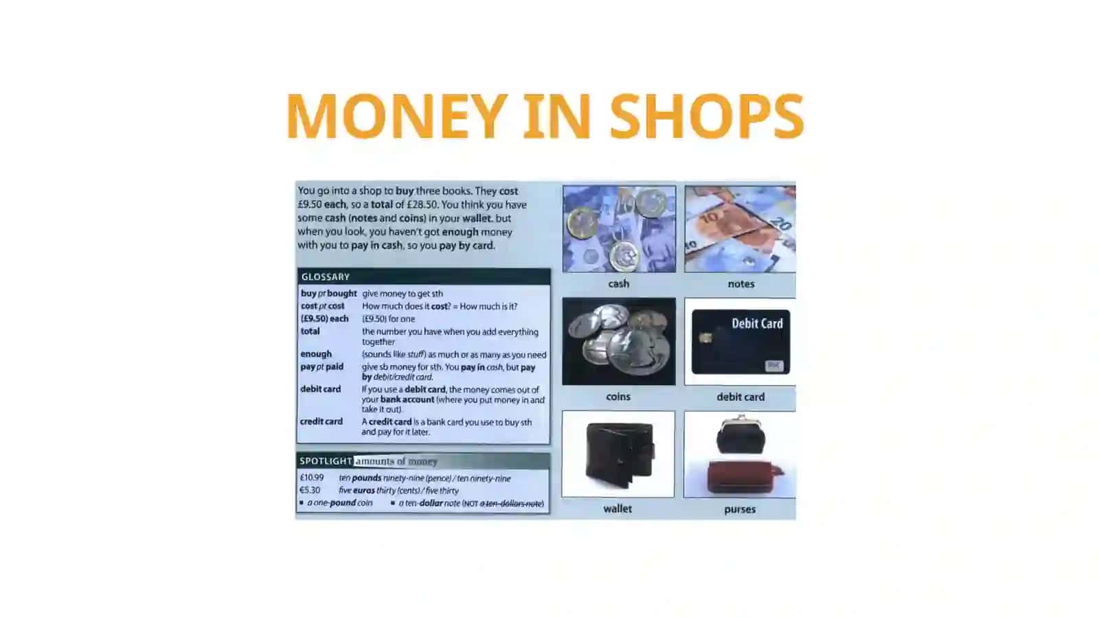 MONEY IN SHOPS 2