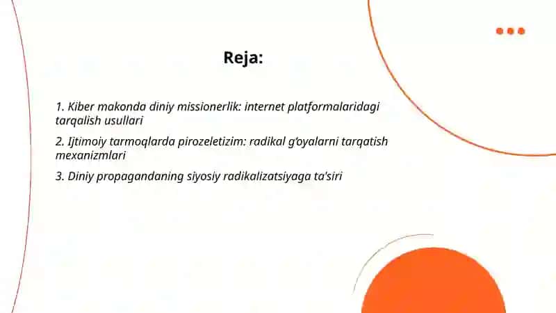 Kiber makonda din.misionorlik va pirozeletizimning ijtimoiy-siyosiy xavfi 2