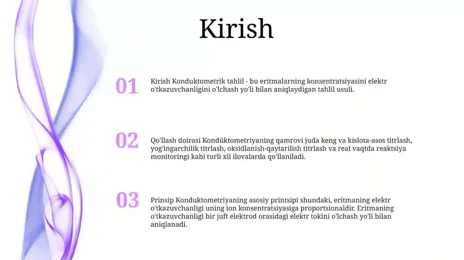 Konduktometirik Analiz Metodi 2