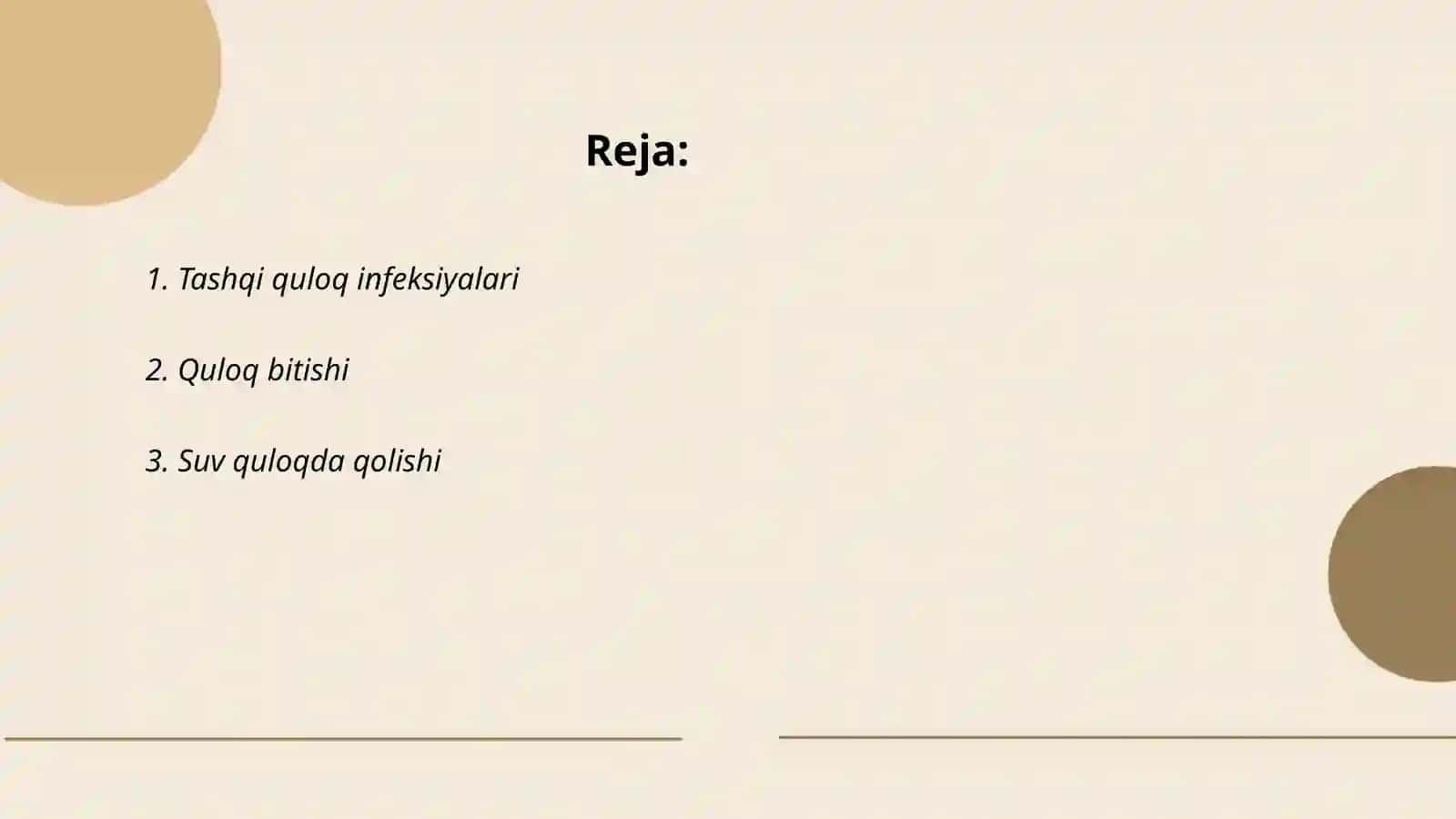 Tashqi quloq kasalliklari 2