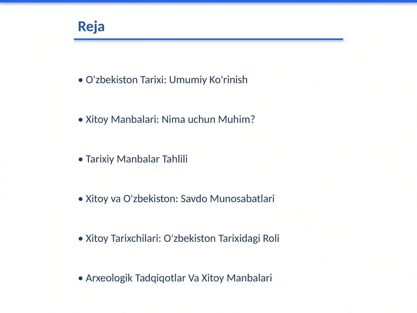 O'zbekiston Tarixiga Oid Xitoy Manbalarining O'rganilishi 2