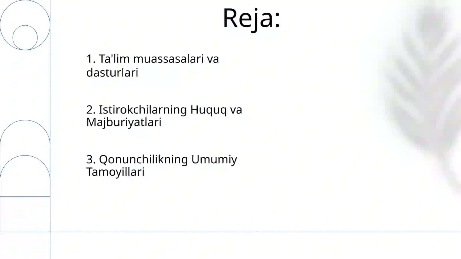 O'zbekiston Respublikasining Talim to'g'risidagi qonuni 2