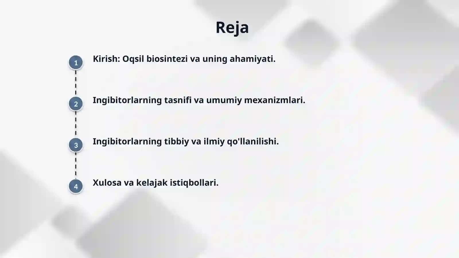 Oqsil biosintezi ingibitorlari 2