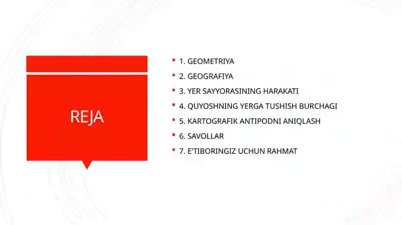 Gepgrafiya va Geometriya bog‘liqligi 2