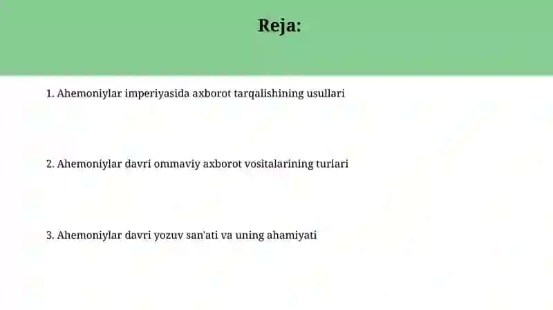 Qadimgi Midiya. Ahamoniylar davrida Eron sivilizatsiyasi 2