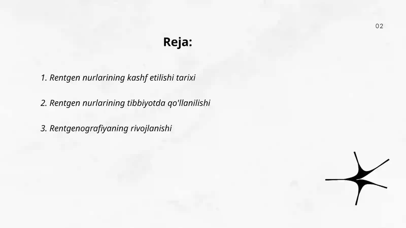 Rentgen nurlarini oʻrganish tarixi 2