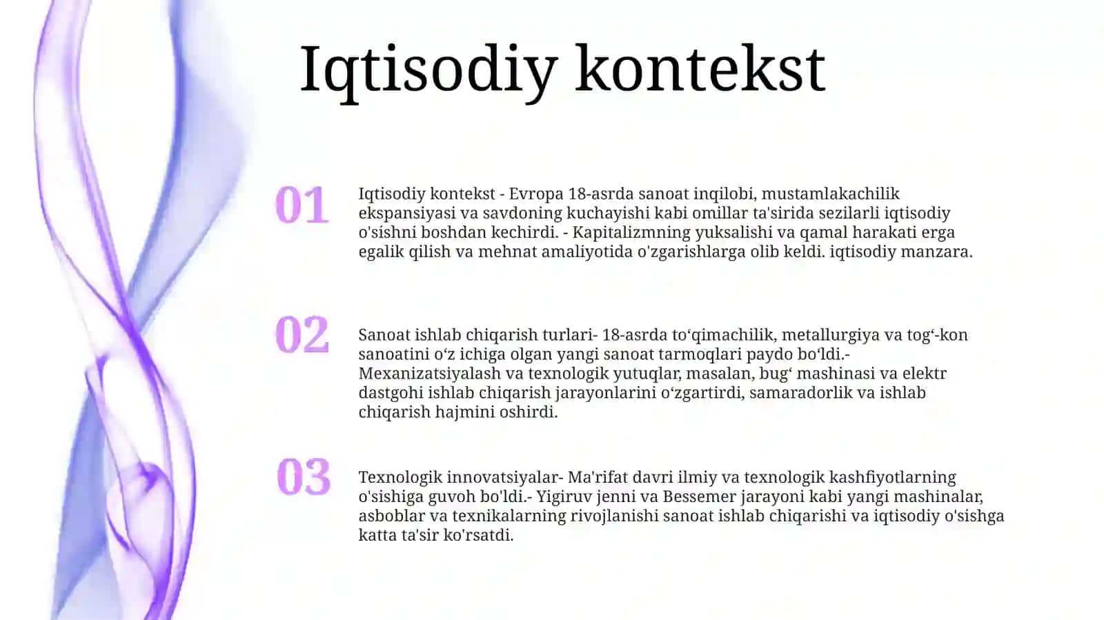Xviii Asrda Yevropada Ishlab Chiqarish Turlari VaIlgʻOrTexnologiyalari 2